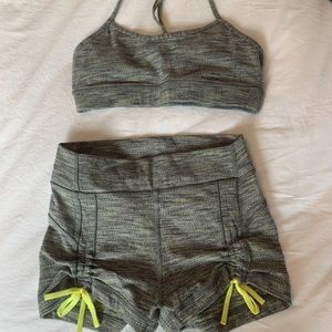 Matching lululemon workout set